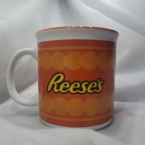 Orange and White Coffee Mug